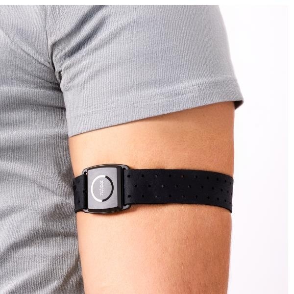 Dwa paski limonkowy i czarny Nilox HRM Smart Armband